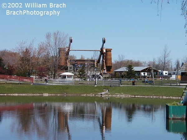 From across fun Lake.