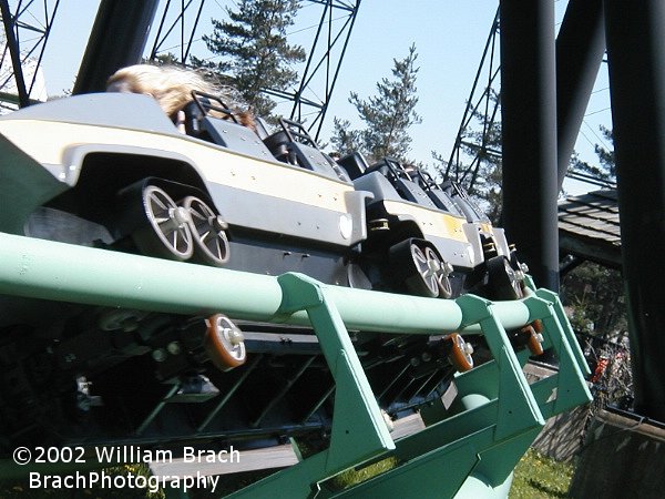 This is personally one of my favorite photos from Six Flags Darien Lake.  I love how close you are to the coaster in this photo.