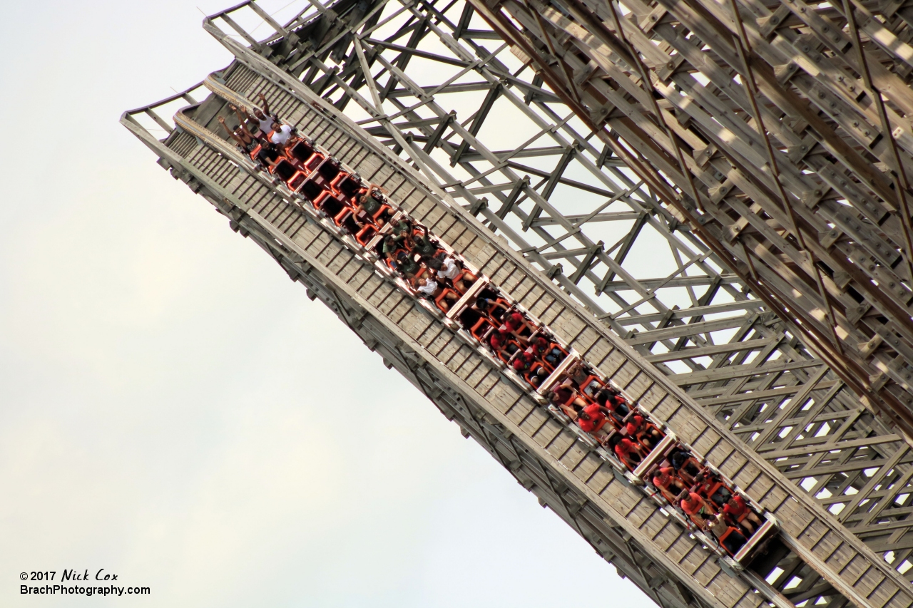 The drop on El Toro.