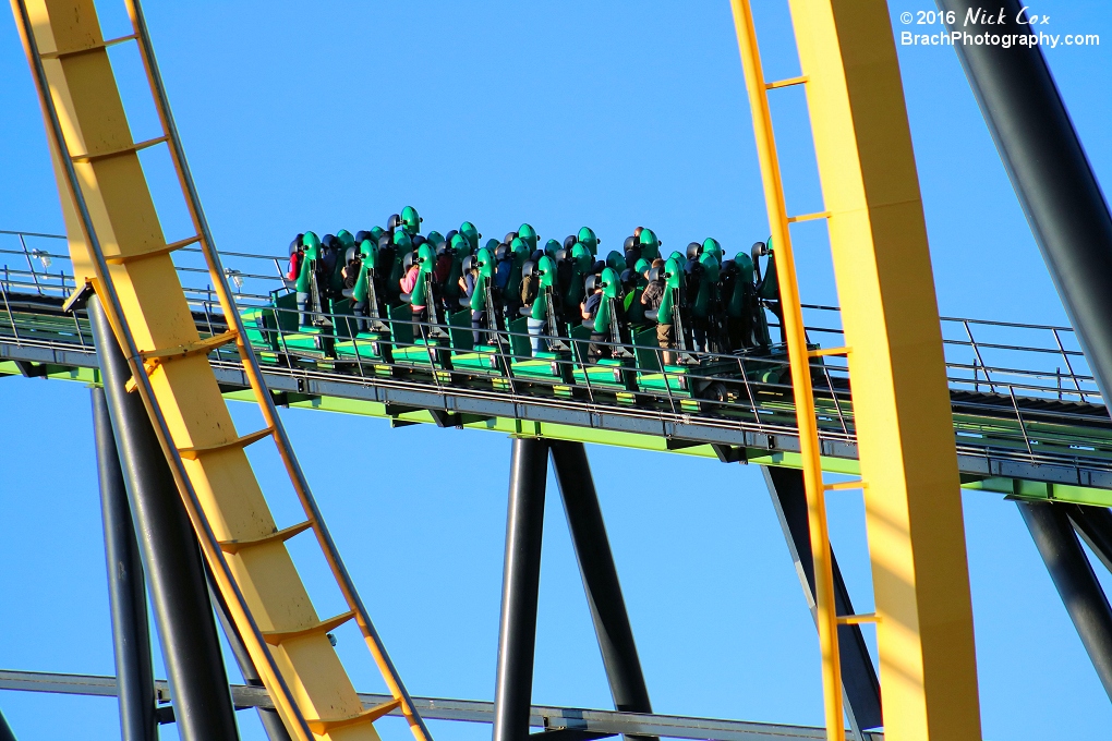 Riders standing up to their fears.