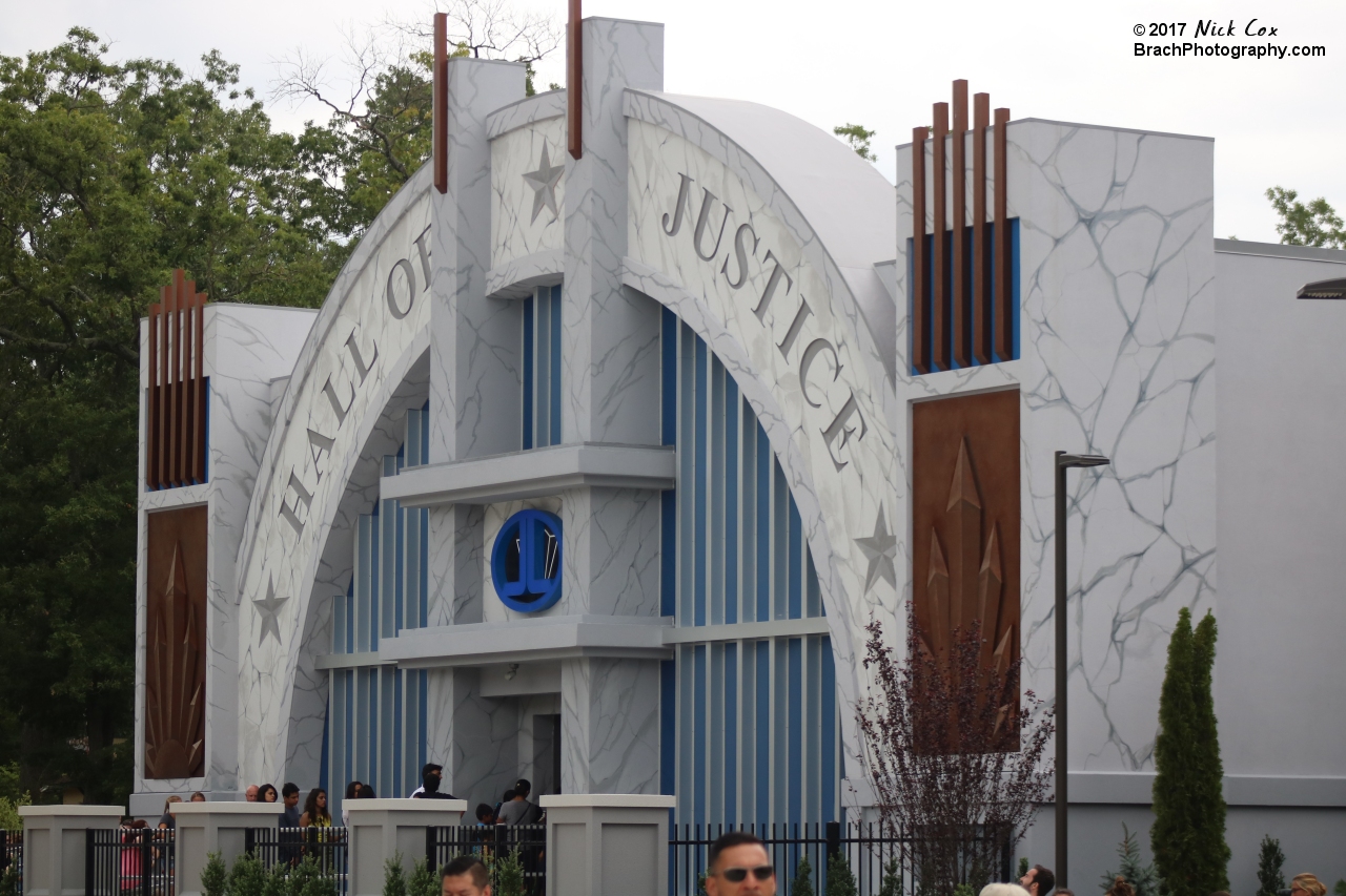 Theming outside the new for 2017 attraction.