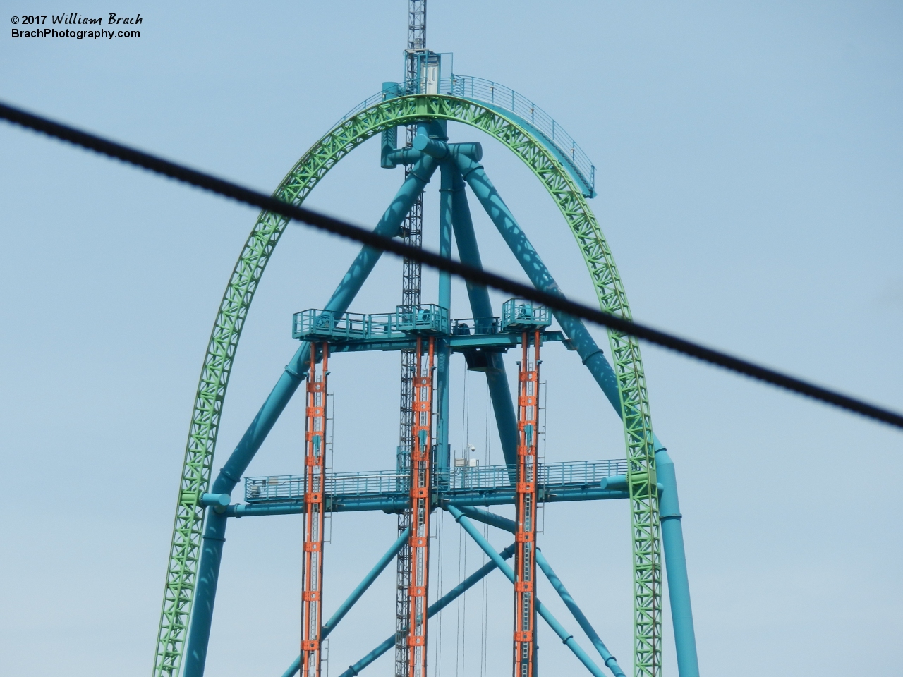 Top of the Top Hat as seen from the Skyway.