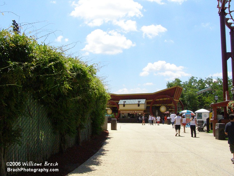 Was near the Best of the West eatery.  Safari station stands there today.