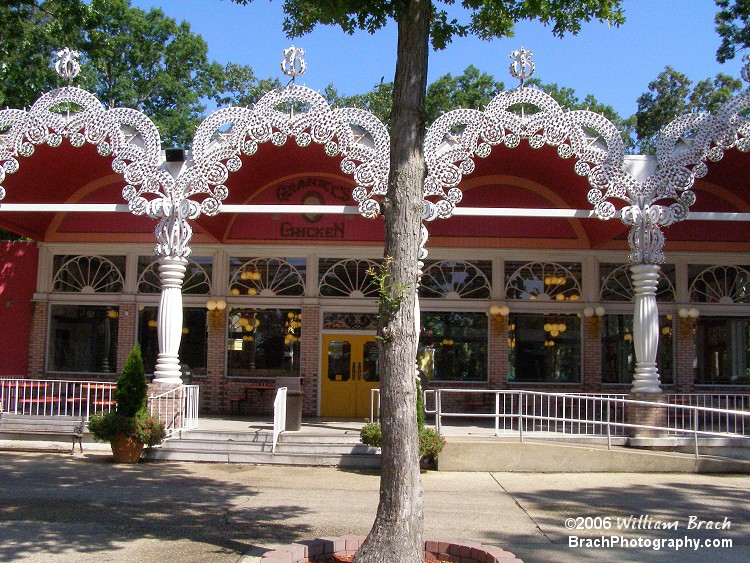 Chicken eatery at Six Flags Great Adventure.