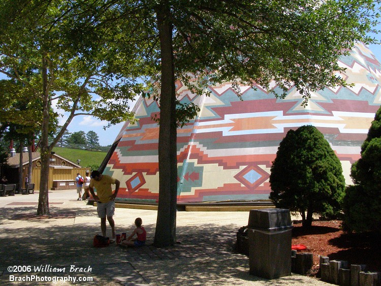 This area is now part of the station for the Offroad Safari Adventure ride.