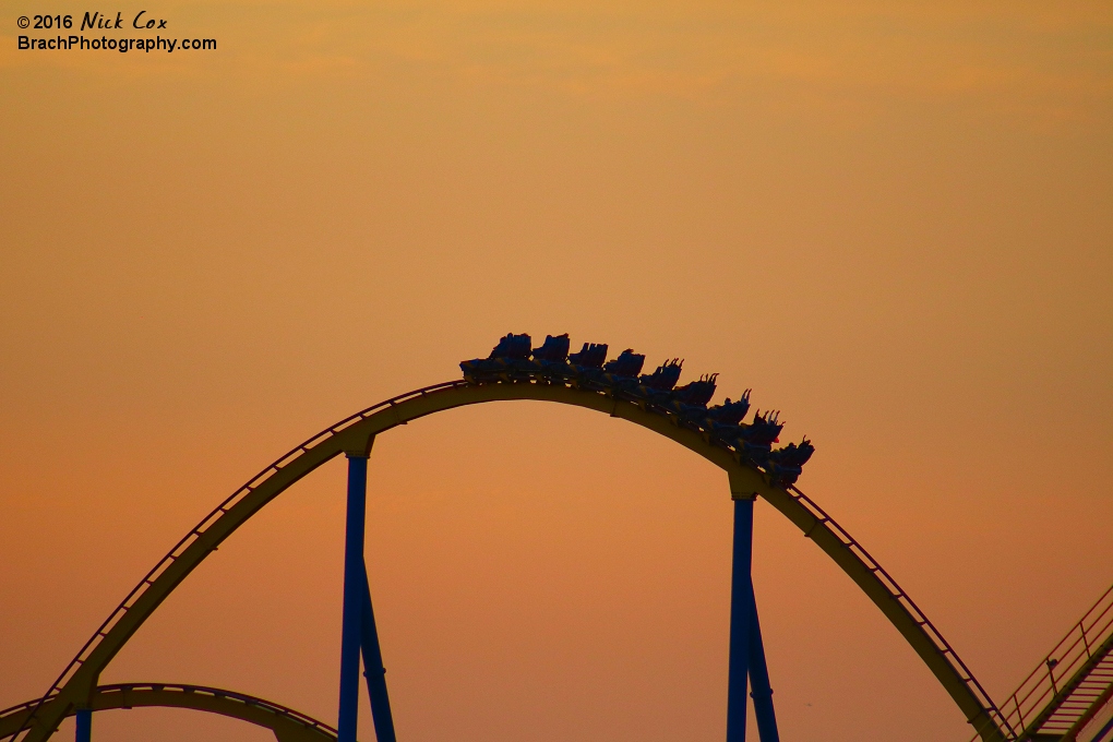 Nitro over an airtime hill.