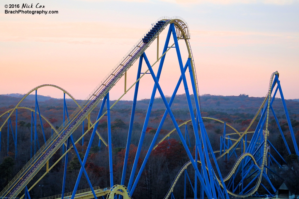 A wide angle shot of Nitro.