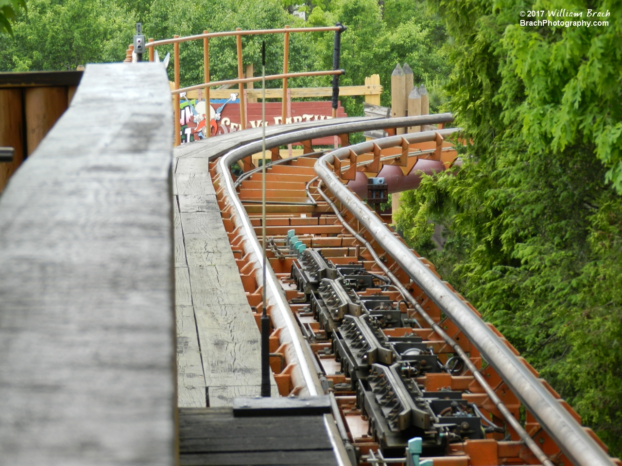 Runaway Train's brake run.