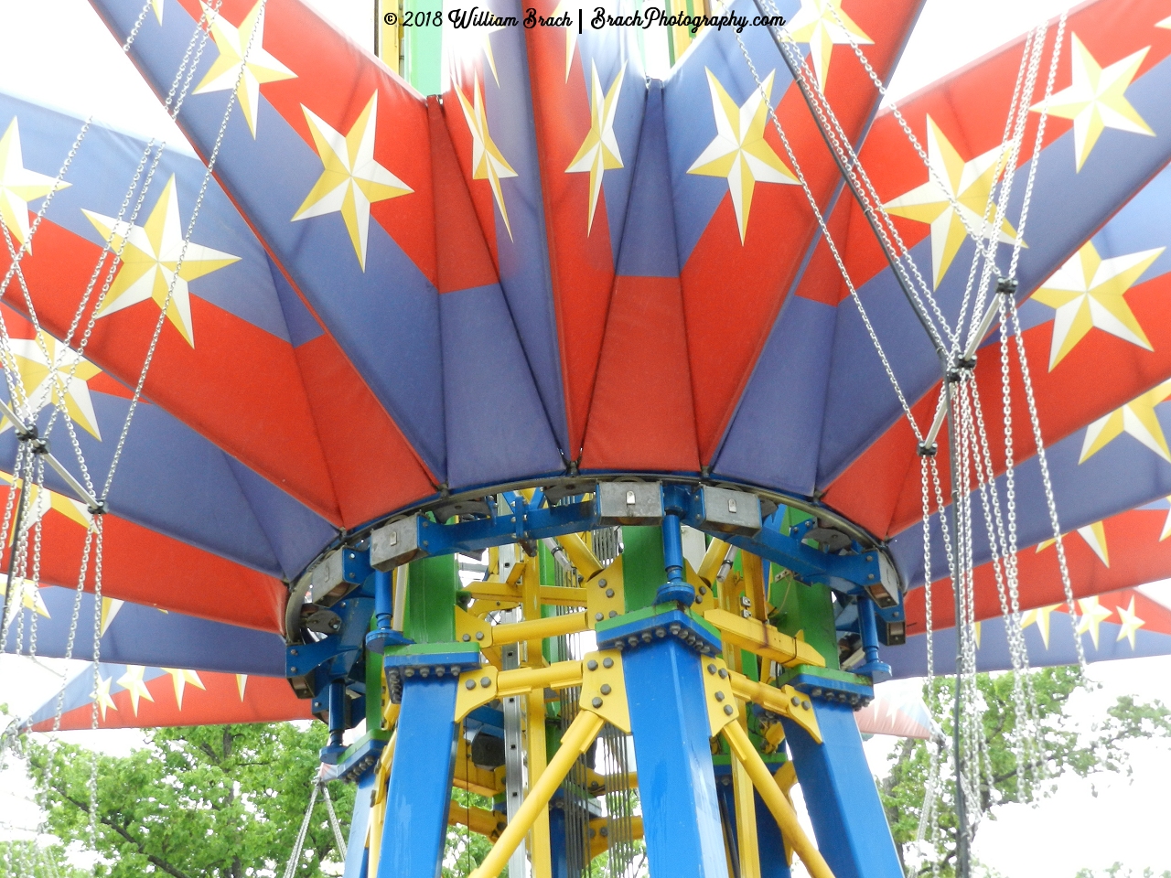 SkyScreamer's gondola.