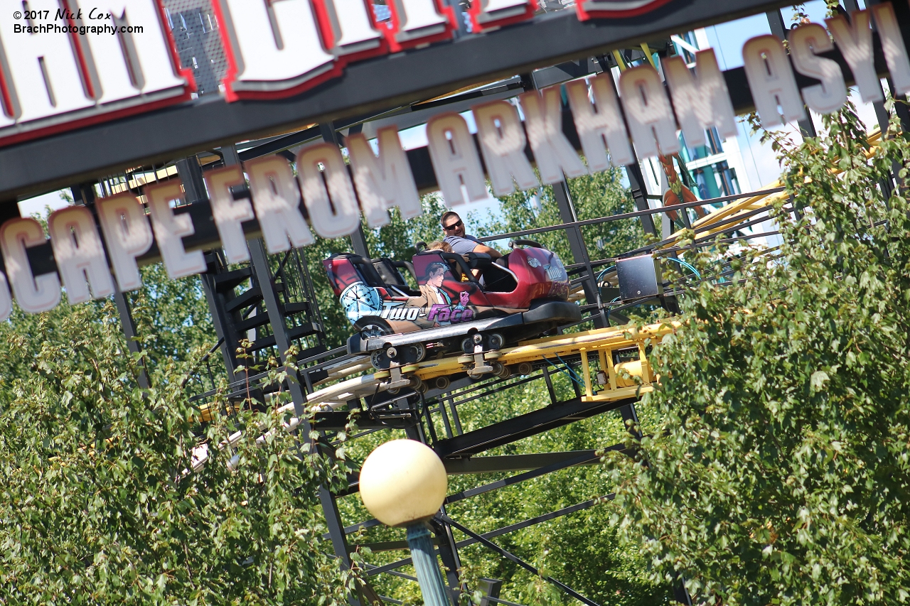 The wild-mouse coaster.