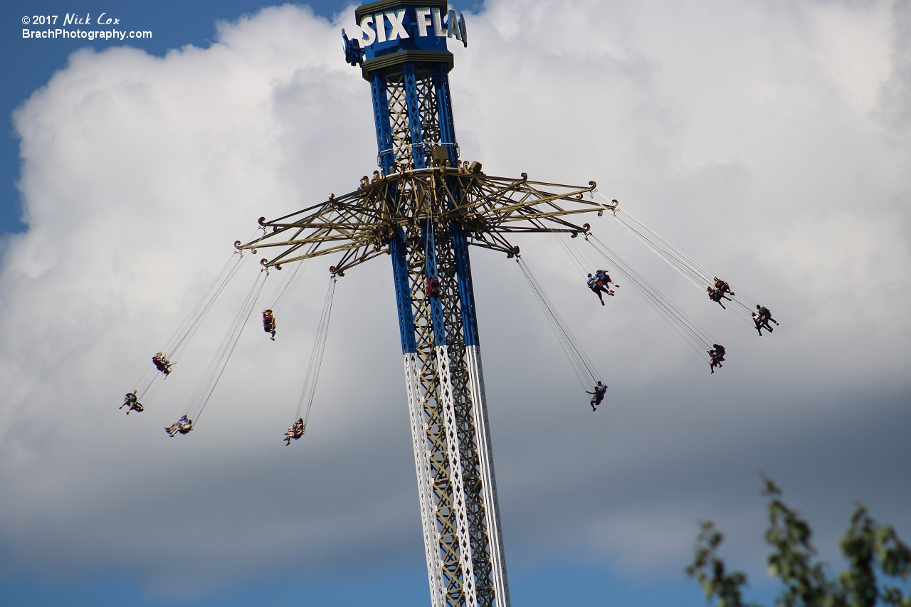 One of the scariest swing rides out there.