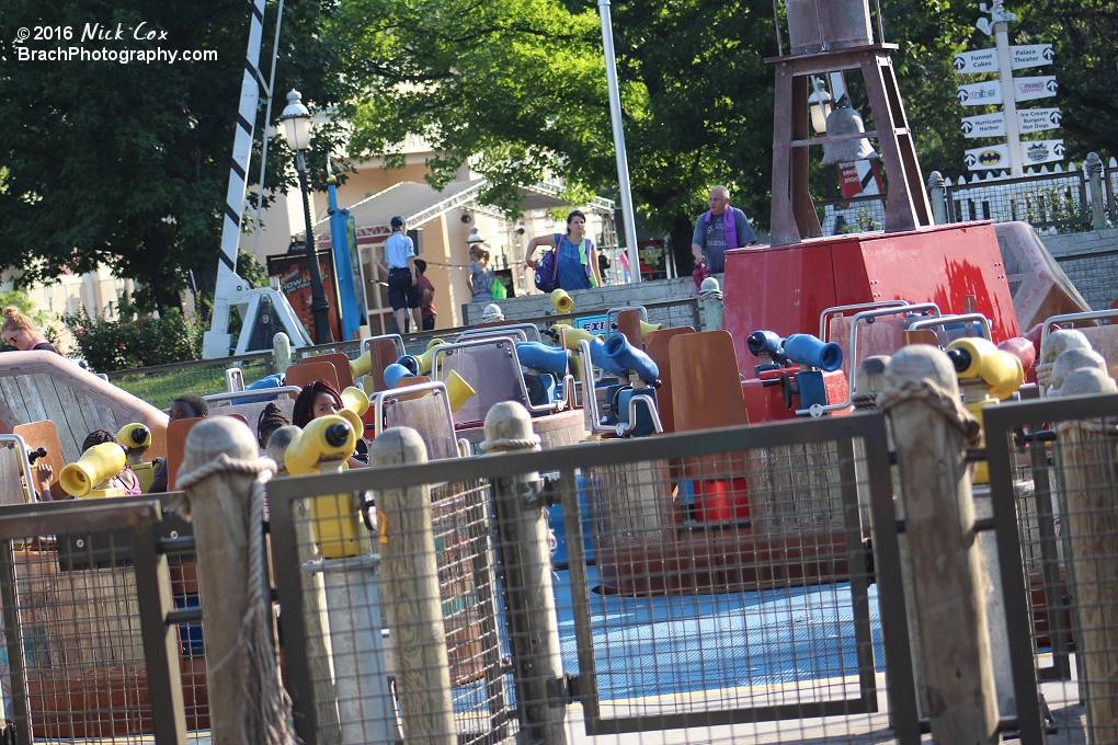 The new ride at Six Flags St. Louis in 2016.