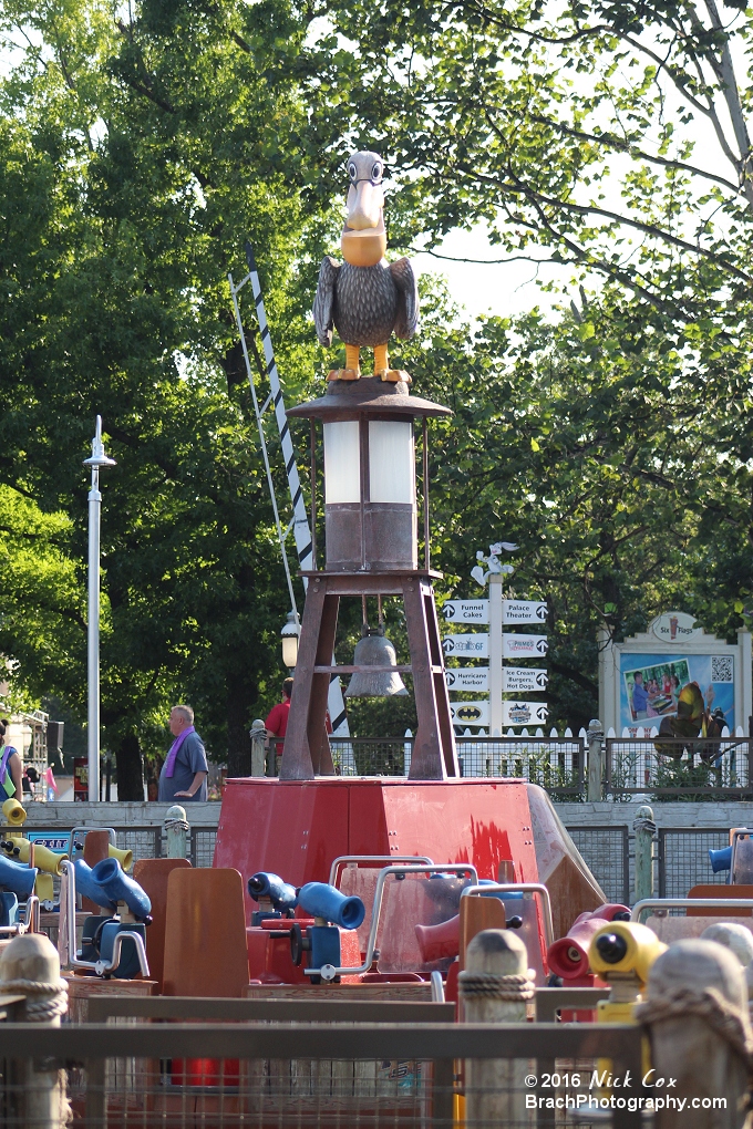 The new ride at Six Flags St. Louis in 2016.