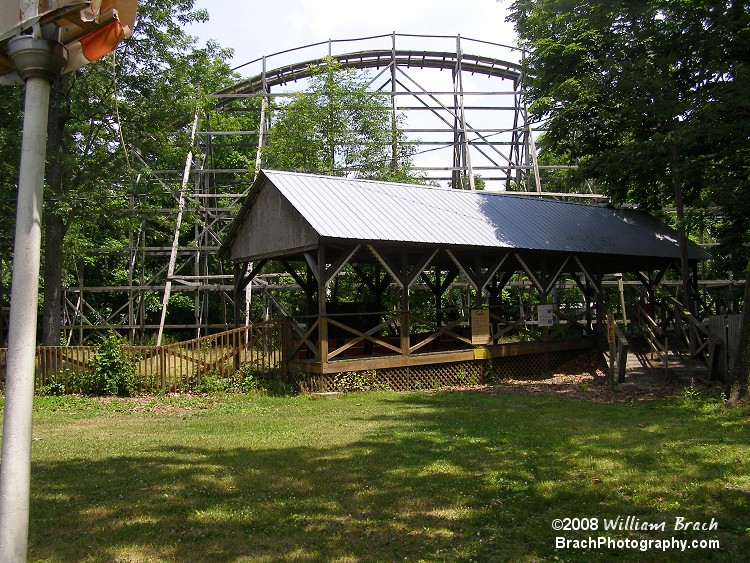 Cyclone's station in June 2008.