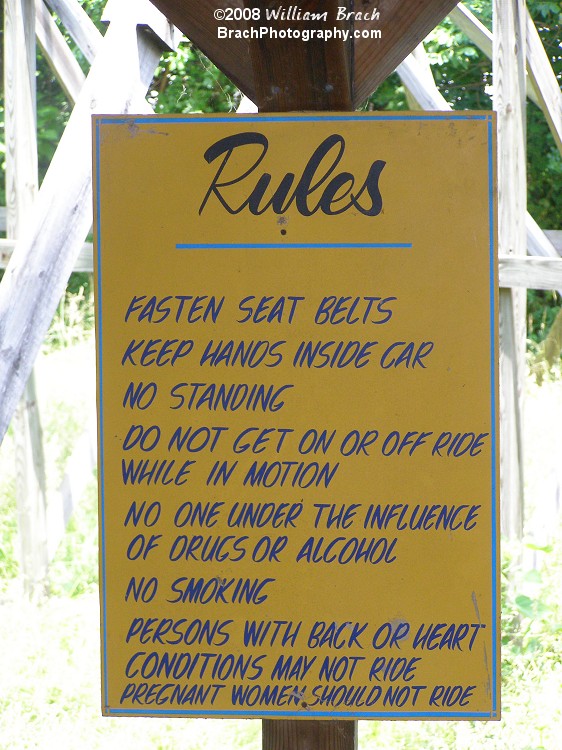 Lots of rules!