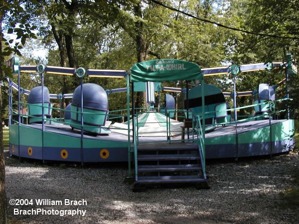 Classic Tilt-A-Whirl ride.