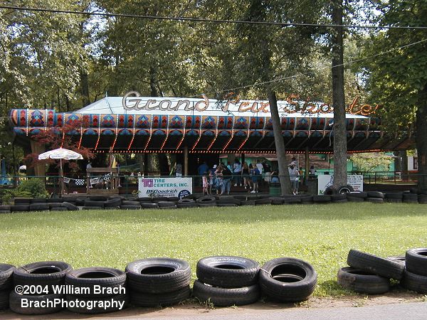 The Skooter ride - To us Americans, that's the bumper car ride.