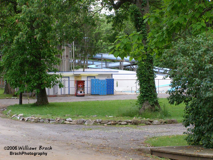 The park's water slides now SBNO (Standing But Not Operating).