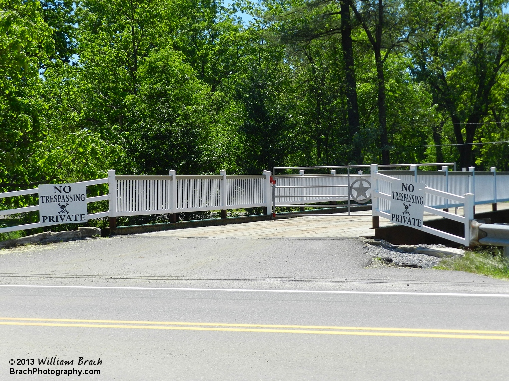 Entrance to the park in 2013 - Updated for 2016 - Entrance still looks the same.  Almost got shot just looking at the fence in my parked car from across the street at the entrance to the Speedway Track which is still in operation.