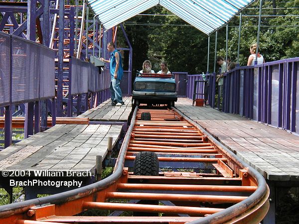 Williams Grove Park was a nice, small, and very affordable park in Mechanicsburg, Pennsylvania which is just about 15 minutes South of Harrisburg on US Route 15.  This coaster is Wildcat, a standard shelf model from Anton Schwarzkopf is seen here.